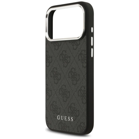 Guess 4G Classic Logo MagSafe case for iPhone 17 Pro Max - black