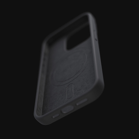 Nakładka Etteri Silicone Mag do iPhone 15 6,1" czarna