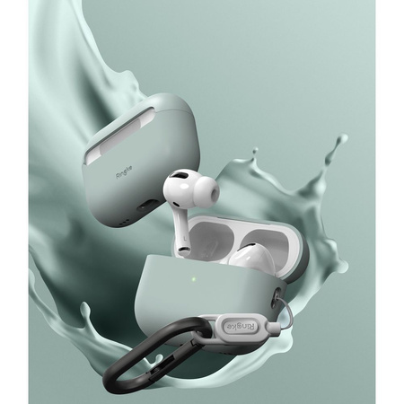 Case APPLE AIRPODS PRO Ringke Silicone Seafoam