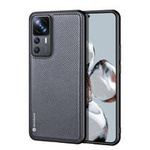 Dux Ducis Fino case for Xiaomi 12T Pro / Xiaomi 12T cover with silicone frame gray
