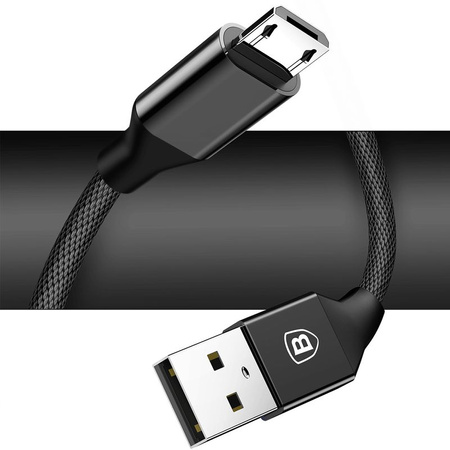 Baseus kabel Yiven USB - microUSB 1,5 m 2A czarny