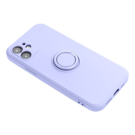 Futerał SILICONE RING do IPHONE 16 fioletowy