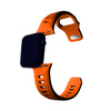 3MK Silicone Watch Strap pomarańczowy/ orange dla Apple Watch 42/44/45/49mm