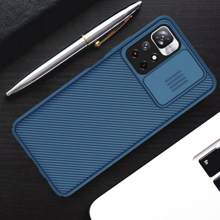 Nillkin CamShield Case Pouch Cover Kameraabdeckung Kamera Xiaomi Poco M4 Pro 5G Blau