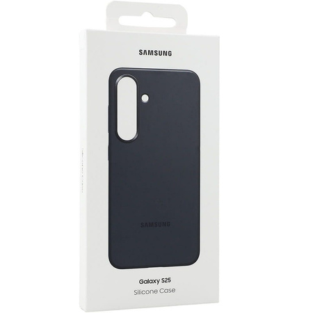 SAMSUNG oryginalny futerał Silicone Case do SAMSUNG Galaxy S25 EF-PS931CBEGWW czarny blister