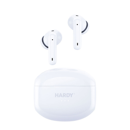 3MK Hardy LifePods Pro słuchawki bezprzewodowe Bluetooth 5.3 ANC białe/white