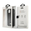 Original Case IPHONE 13 MINI Karl Lagerfeld Hardcase Saffiano Plaque black