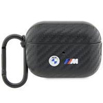 BMW BMAP2WMPUCA2 AirPods Pro 2 gen Abdeckung schwarz/schwarz Carbon Double Metal Logo
