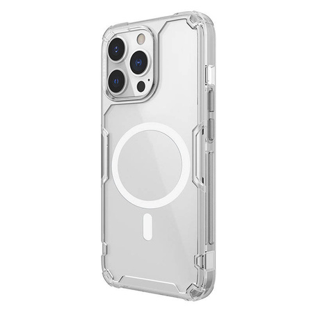 Nillkin Nature Pro Magnetische Hülle für iPhone 13 Pro Magnetic Armor Cover Clear Cover (MagSafe-kompatibel)