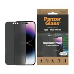 Gehärtetes Glas 5D IPHONE 14 PRO MAX PanzerGlass Ultra-Wide Fit Privacy Screen Protection Antibacterial (P2774)