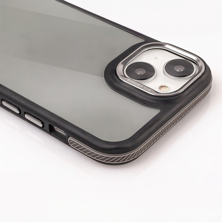 Nakładka Crystal Black do Samsung Galaxy M55 5G szara