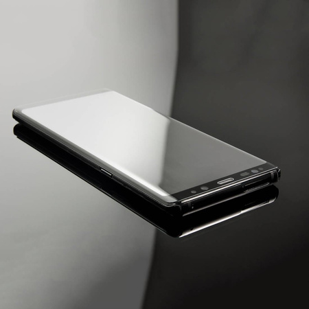 MS Diamond Glass Edge 3D Oppo Reno12 5G czarny/black szkło hartowane