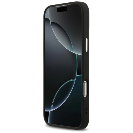 Guess Classic Logo MagSafe Case für iPhone 17 Pro Max - Schwarz