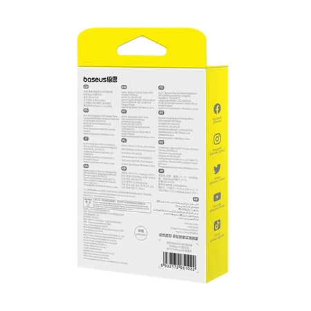 Karta sieciowa USB Baseus BS-OH170 650Mb/s 5GHz - czarna