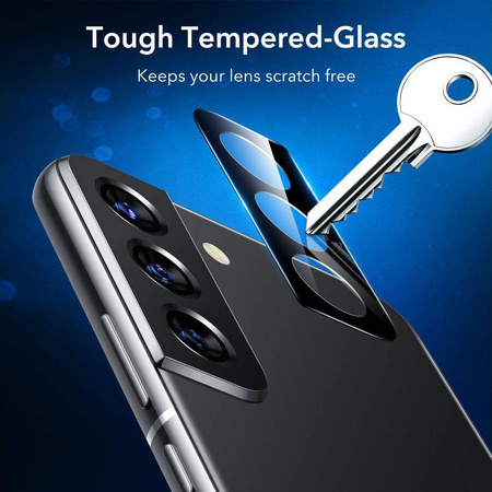 TEMPERED GLASS ESR CAMERA LENS 2-PACK GALAXY S22 / S22 + PLUS BLACK