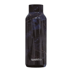Quokka Solid - Butelka termiczna ze stali nierdzewnej 510 ml (Black Marble)