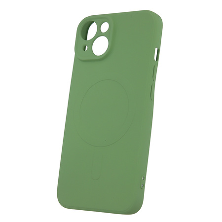 Nakładka Simple Color Mag do iPhone 16 6,1&quot; jasnozielona