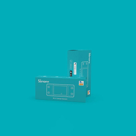 Sonoff RFR2 inteligentny bezprzewodowy przełącznik przekaźnik sterownik Wi-Fi 433 MHz RF biały (M0802010002)