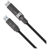 Kabel 4smarts ComboCord USB4 HDMI 240W   1.5m czarny