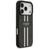 GUESS futerał do IPHONE 17 Pro kompatybilny z MagSafe GUHMP17LP4RPSK (4G Printed Stripes) czarny