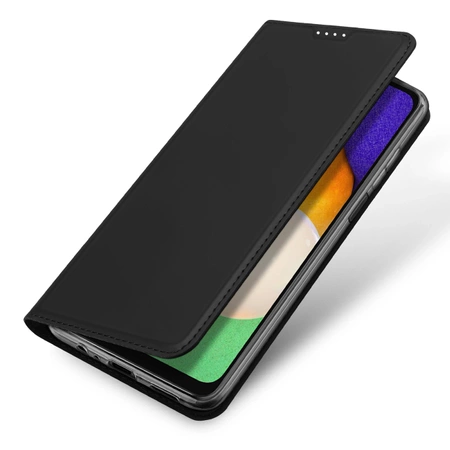 Dux Ducis Skin Pro Hülle für Samsung Galaxy A14 4G / 5G Cover mit Flip Card Wallet Stand Schwarz