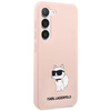 Karl Lagerfeld Silicone NFT Choupette - Etui Samsung Galaxy S23+ (różowy)