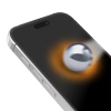 SBS D3O gehärtetes Glas mit Rahmen für iPhone 14 Pro Max
