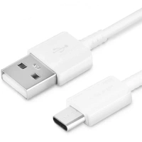 Samsung EP-DN930CWE USB-A - USB-C 3A Kabel 1,2m (Bulk - Ersatzverpackung) - weiß