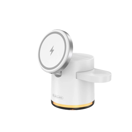 JELLICO 3in1 kabellose Ladegerät W22 15W weiss
