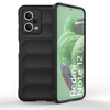 Magic Shield Case etui do Xiaomi Redmi Note 12 5G / Poco X5 5G elastyczny pancerny pokrowiec czarne