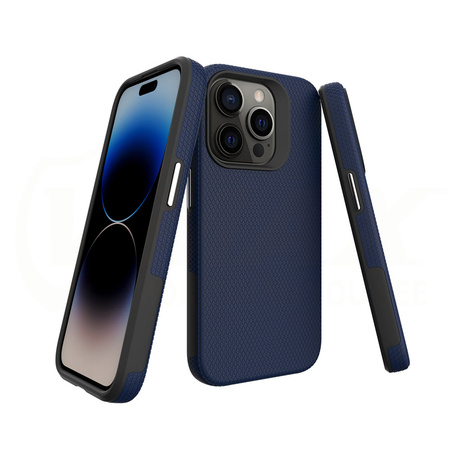Vmax nakładka Triangle Case do Samsung A14 4G / 5G granatowa
