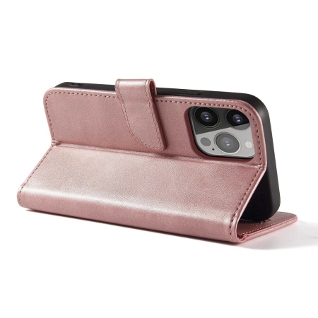 Magnet Case mit Klappe für Samsung Galaxy A36 - rosa