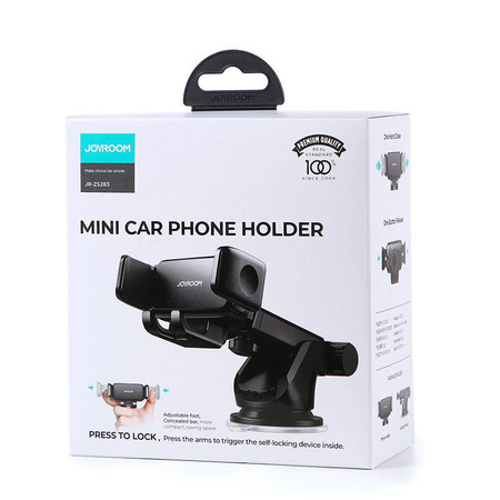 Joyroom mechanical car cockpit holder black (JR-ZS283)