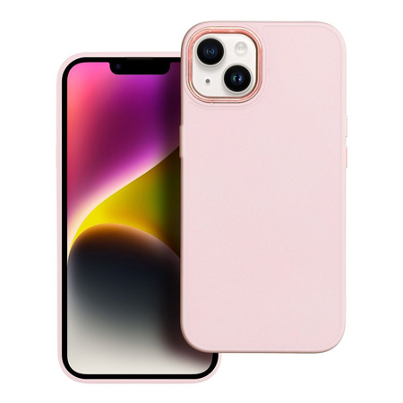 Futerał FRAME do IPHONE 16e (SE 4 2025) pudrowy róż