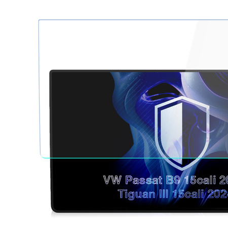 VW Passat B9 2024-25 12,9cali - 3mk TechWrap Matte Center Display