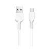 HOCO kabel X20 Micro USB 3.1A 1M Biały