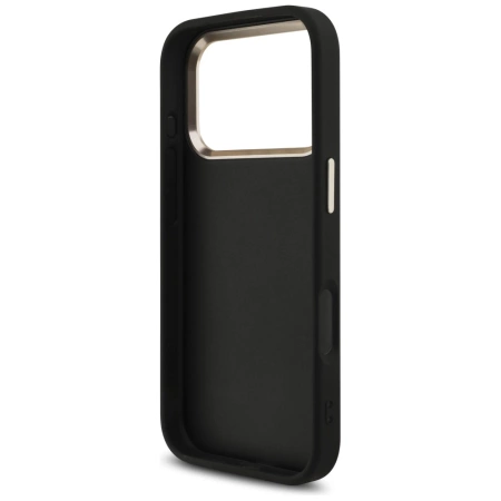 Guess 4G Big 4G Classic Logo Case for iPhone 17 Pro - Black and Gold