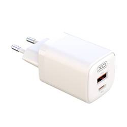 XO ładowarka sieciowa L96 PD 30W QC 3.0 18W 1x USB 1x USB-C biała