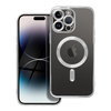 Futerał ELECTRO MAG COVER kompatybilny z MagSafe do IPHONE 17 Pro Max srebrny