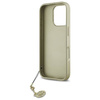 Original Case IPHONE 16 PRO Guess Hardcase 4G Charms Collection (GUHCP16LGF4GGR) black