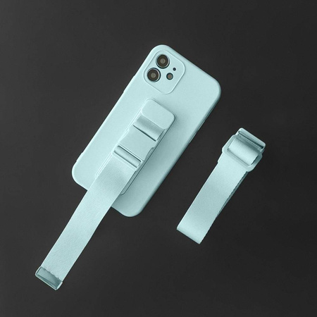 Rope Case Silikon Lanyard Cover Geldbörse Lanyard Strap für Xiaomi Redmi 10 Marineblau