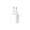 ŁADOWARKA SIECIOWA 2.4A BIAŁA DENMEN 2XUSB 2400mA DC05 12W SINGLE