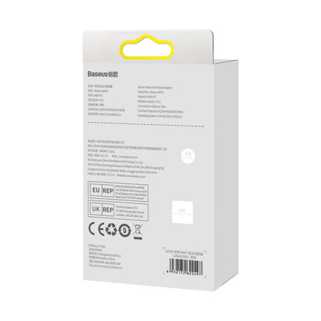 Baseus BA07 Bluetooth-USB-Adapter – Schwarz