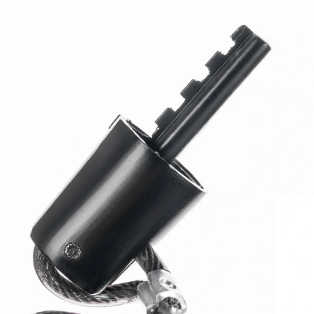 Wozinsky WBN-01R bicycle lock for a bicycle helmet, waterproof, 4-digit combination - black