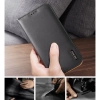 Dux Ducis Hivo echt Leder booktype case schutzhülle aufklappbare hülle für iPhone 14 Pro Max braun