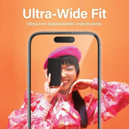 PanzerGlass Bundle 3in1 Set transparente Hülle + Folie + Kameraabdeckung für iPhone 15 Plus