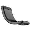Carbon Case für Xiaomi Poco F4 5G flexible Silikon-Carbon-Hülle schwarz