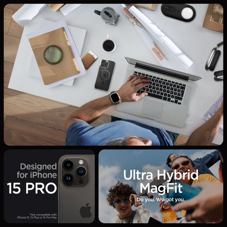 Spigen ULTRA HYBRID MAG MAGSAFE IPHONE 15 PRO KOHLENSTOFFFASER
