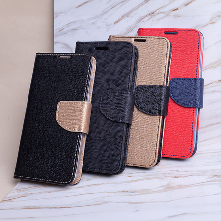 Etui Smart Fancy do iPhone 16 6,1&quot; czarno-złote