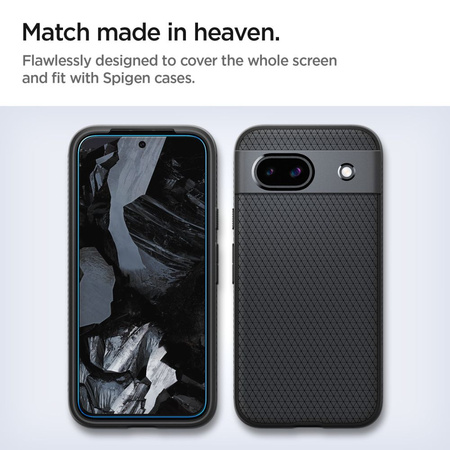 Szkło hartowane Spigen ALM Glas.tR na Google Pixel 8A - 2 szt.